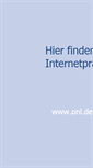 Mobile Screenshot of onl.de